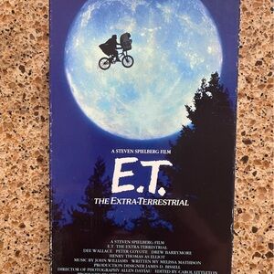 E.T. The Extra Terrestrial VHS Movie